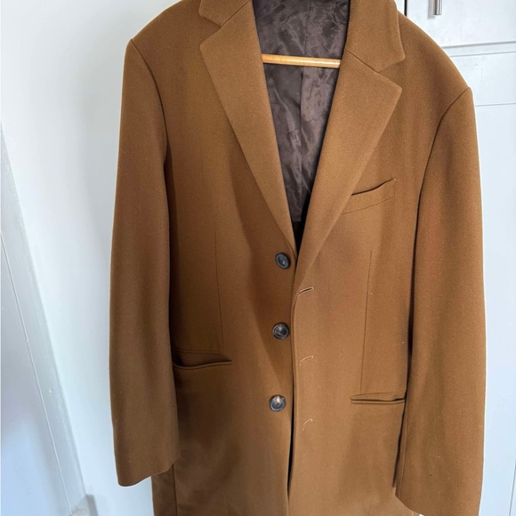 Banana Republic Other - Banana Republic Mario Bellucci Brown Coat